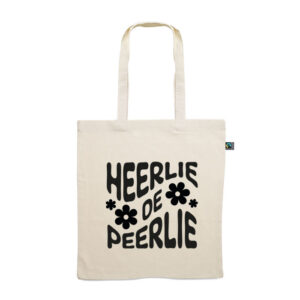 Tote bag. Heerlie de peerlie