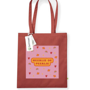 Tote bag. Heerlie de peerlie