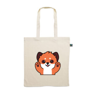 Tote bag. Red panda